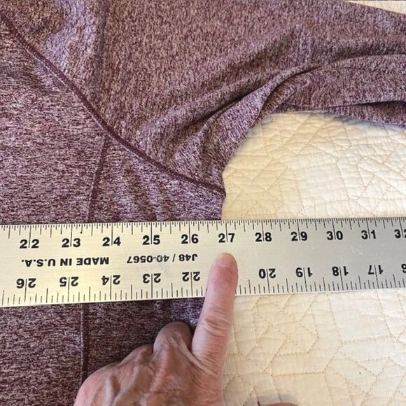 Duluth Purple Funnelneck Pullover Hoodie Thumbholes Size XXL Women's Hiking Out - Picture 6 of 8